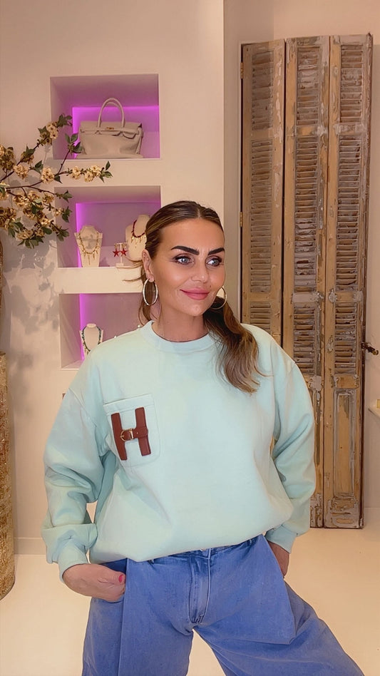 hermiena sweater mint