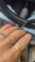 clover diamant ring