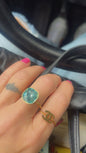 nema  ring  blauw