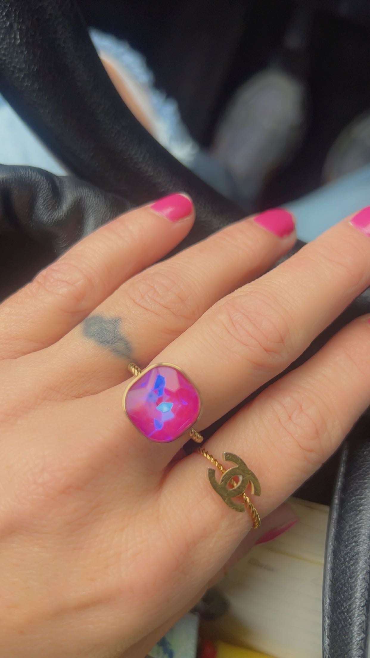 nema ring magenta