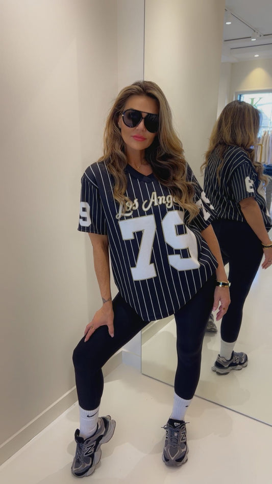 los angeles tee black