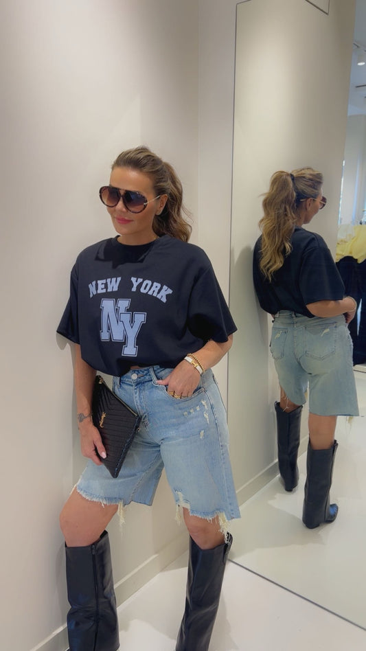 bibi tee NY zwart STUNT