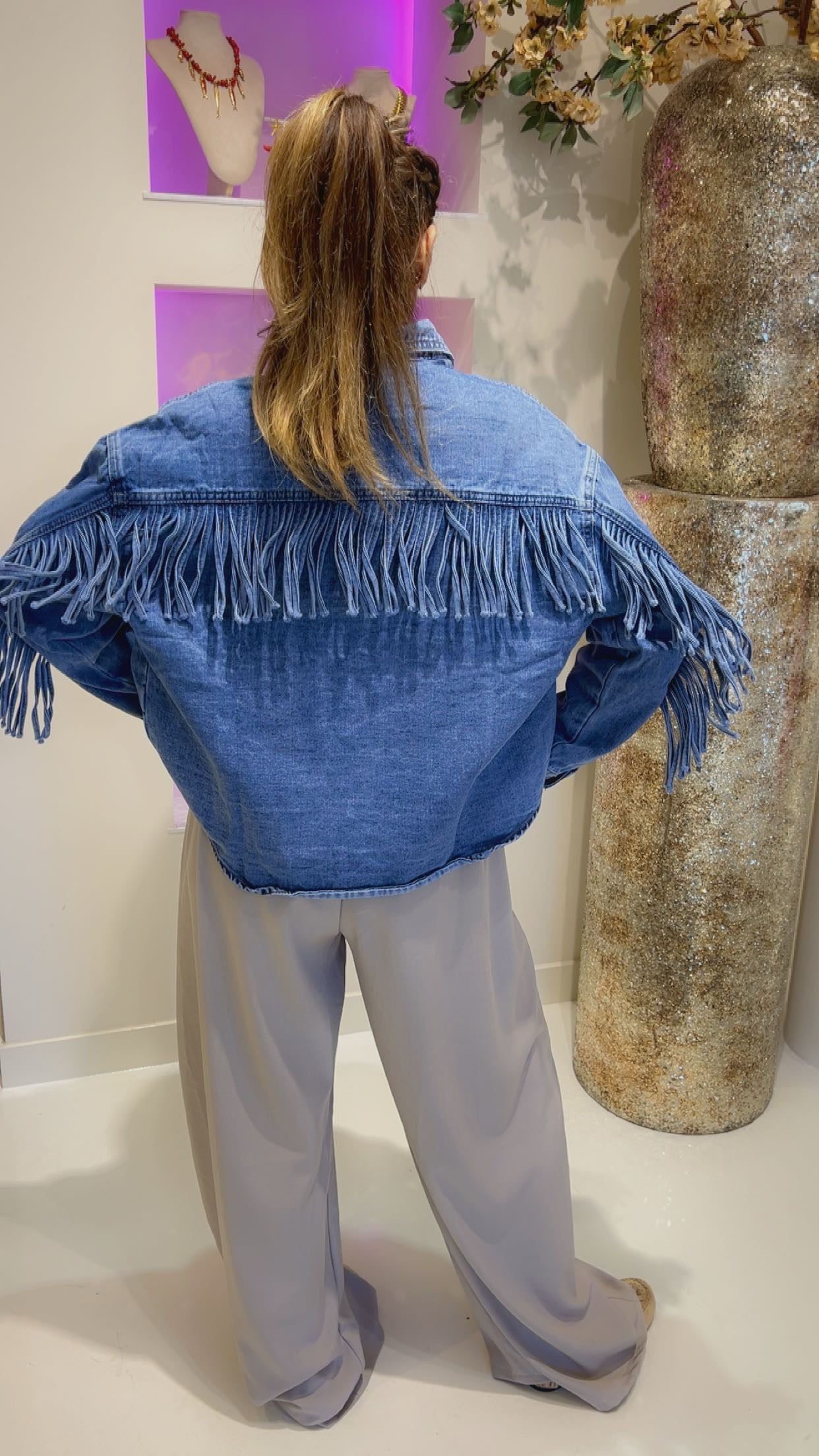 fringe jeans jacket