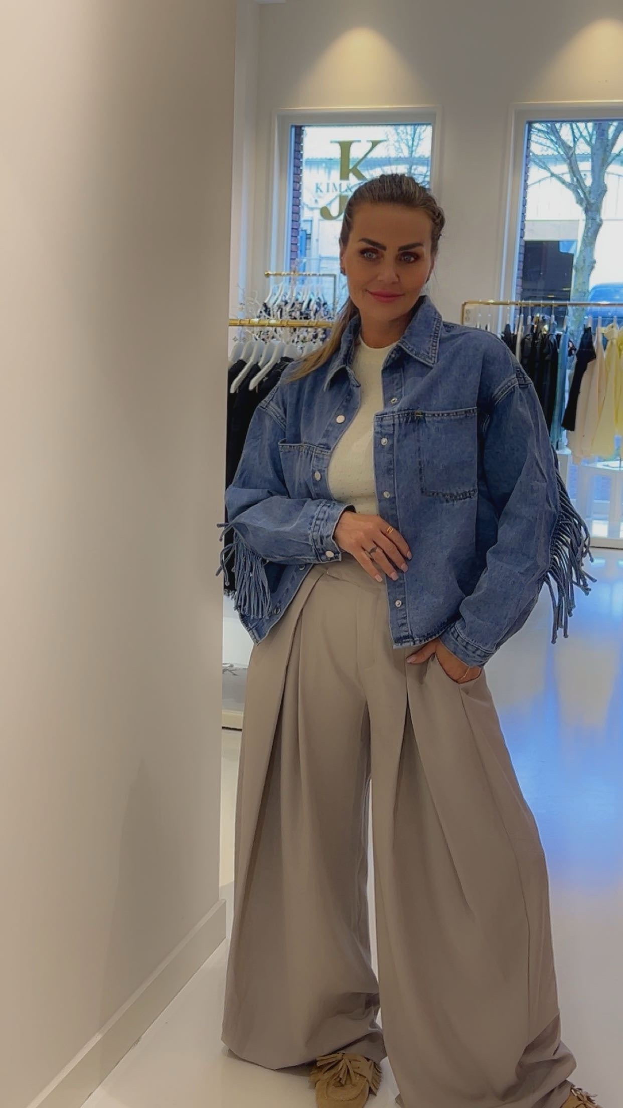 fringe jeans jacket