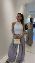 strass top yellow