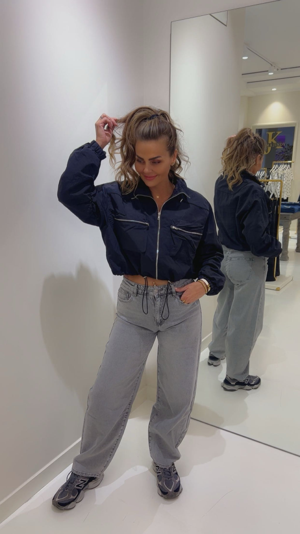 Laulia barrel grey