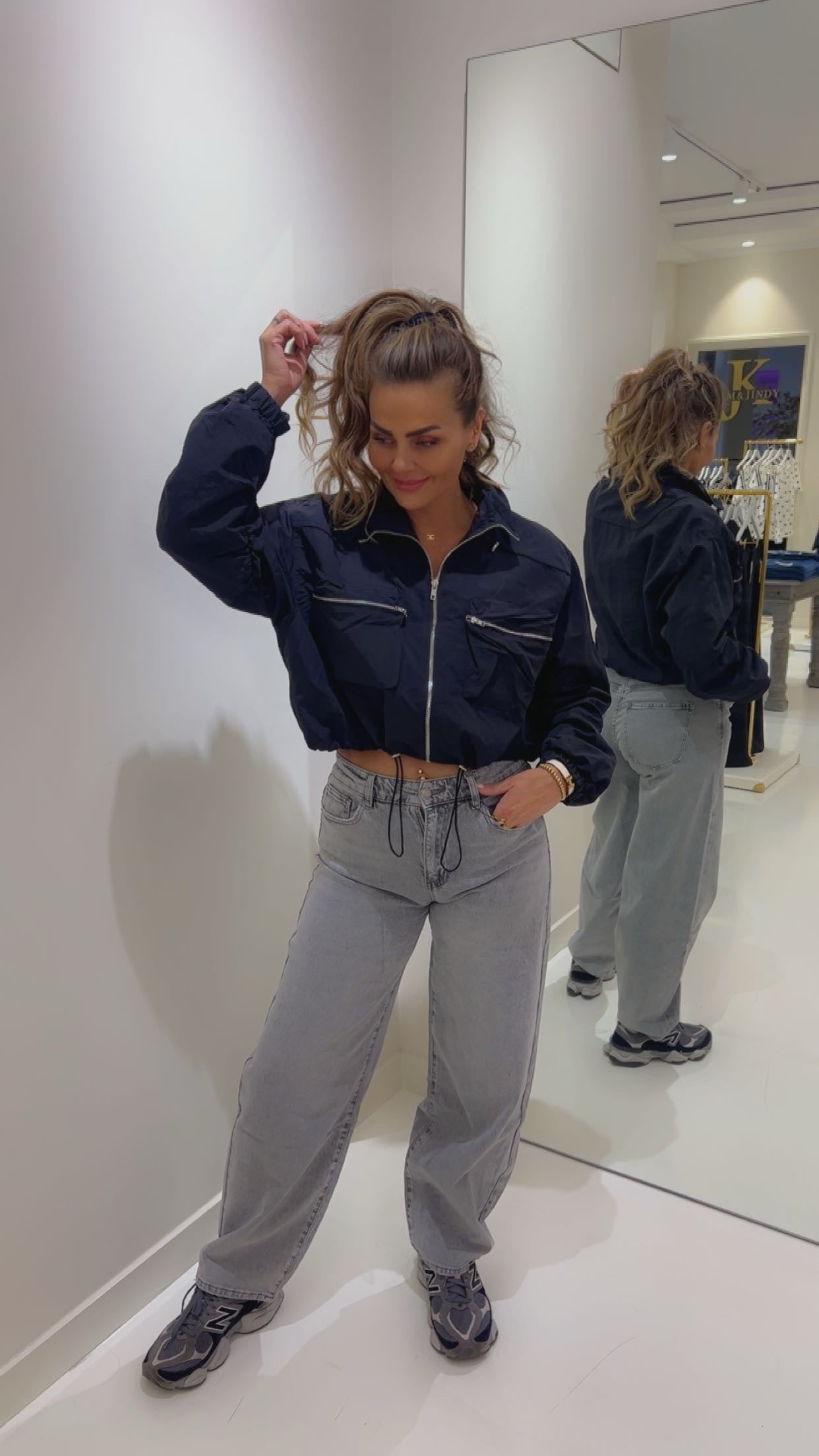 Laulia barrel grey