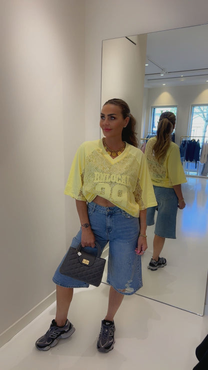 29 lace jersey yellow