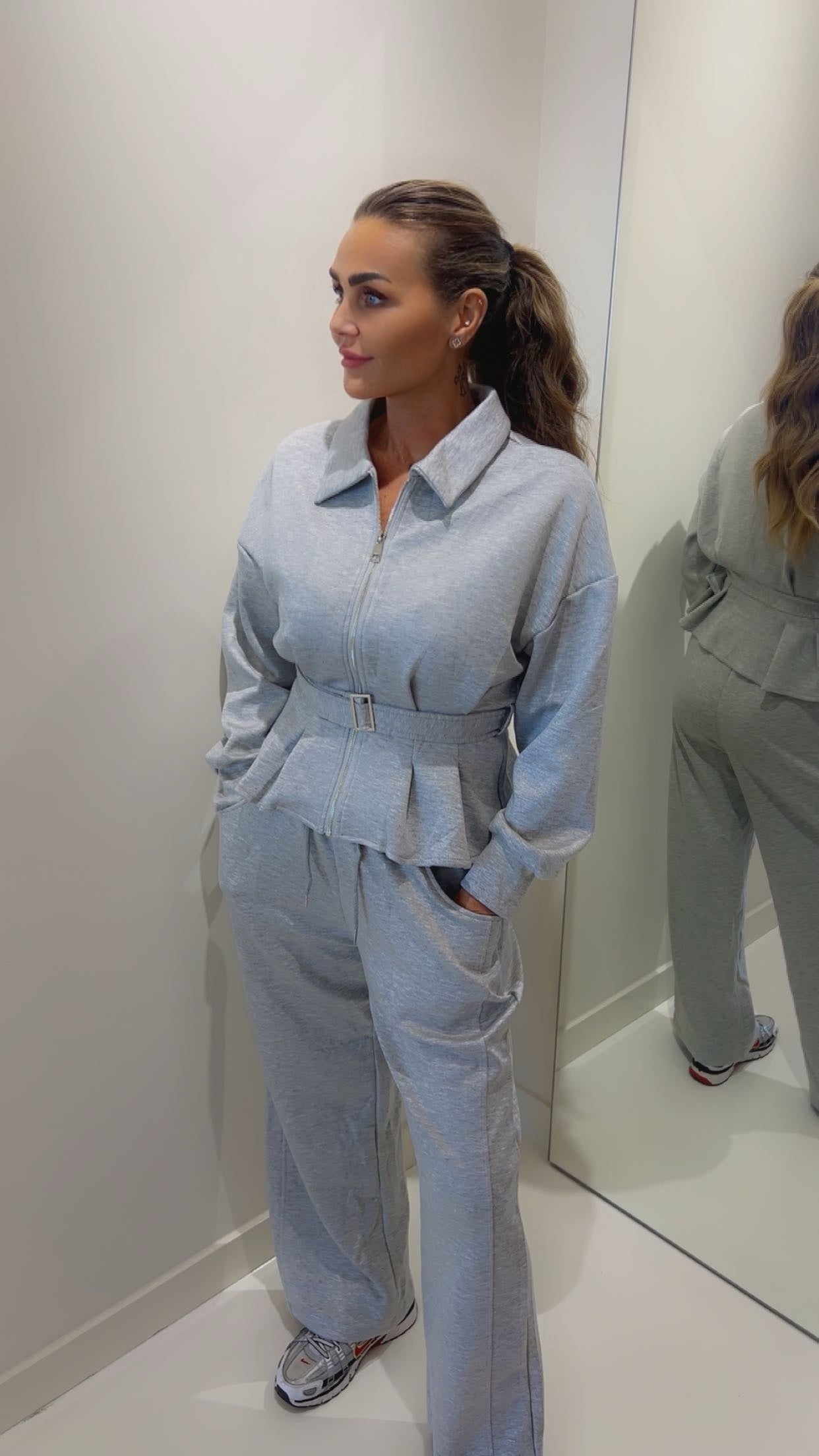 Winny 2 delige set grey