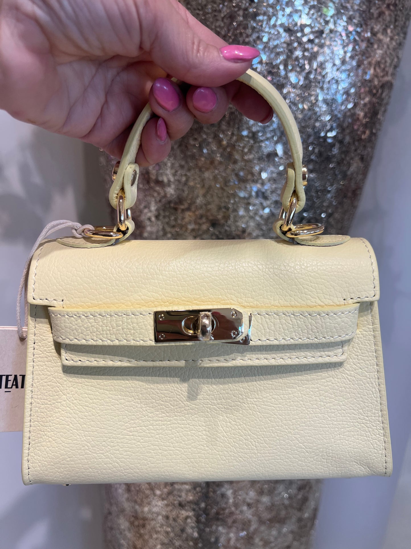iconic bag butter yellow