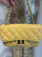 chantal bag dark butter yellow