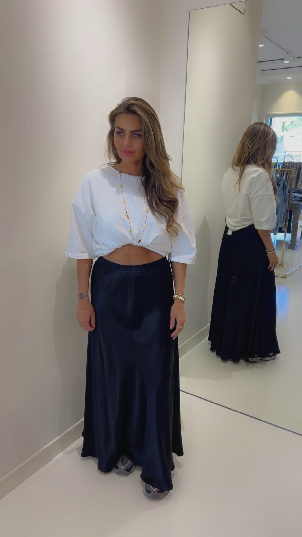 tiffy skirt long