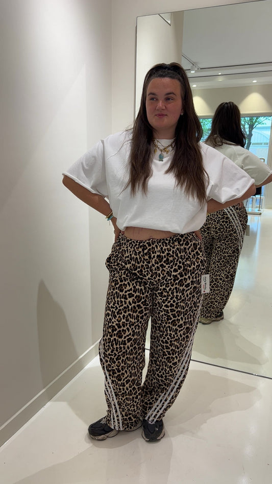 Striped jogger panter pre order voor maandag