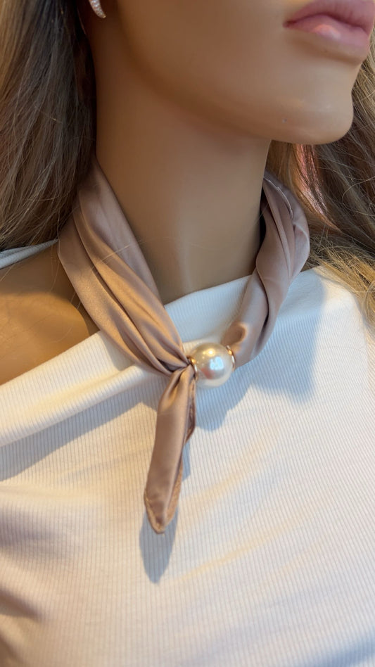 Sjaal magneet taupe