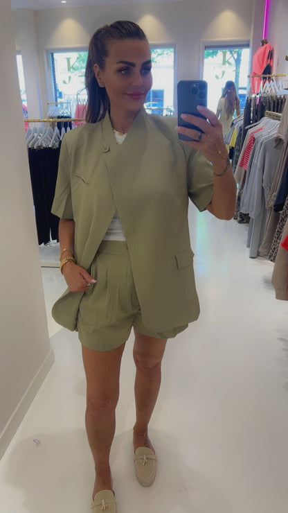 serena set olive green
