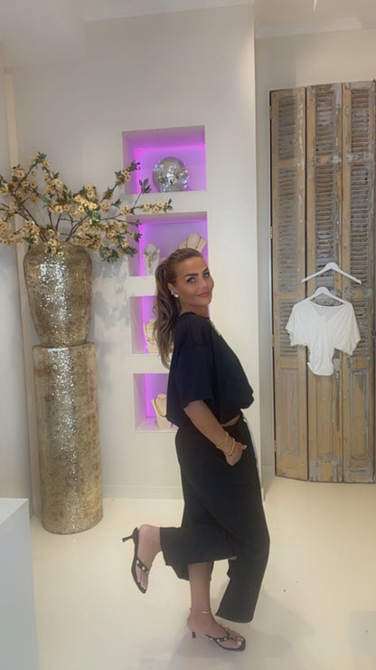 Bibi skirt setje zwart