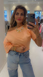 Coral tee off sholder