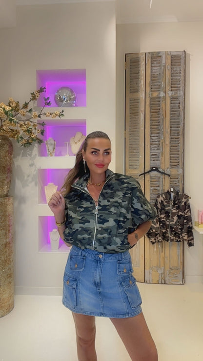 army jeans jack korte mouw