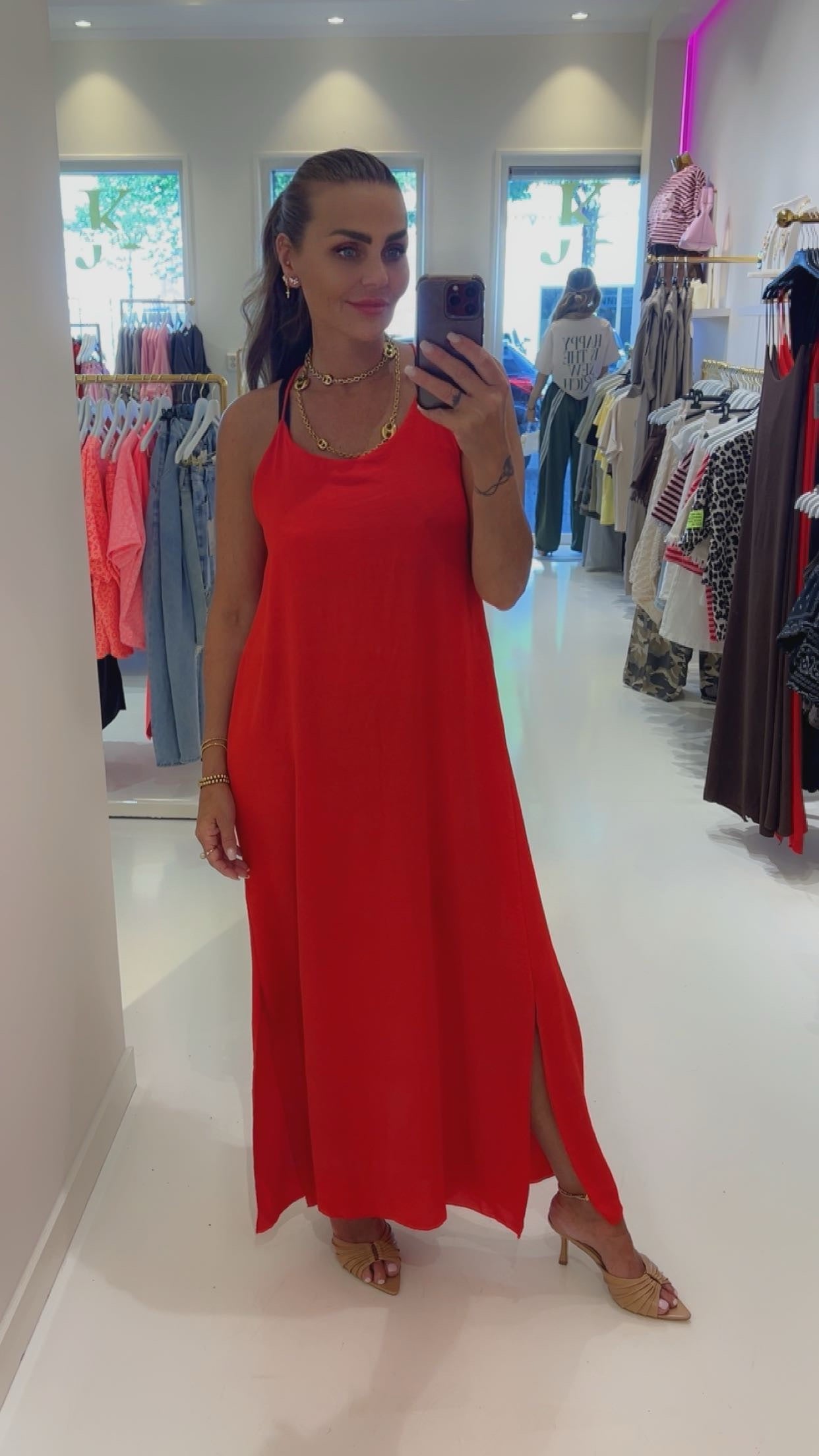 Alice dress red