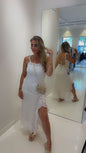 Aurora dress beige