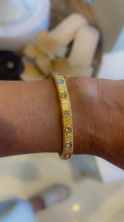 maya golden stras bracelet