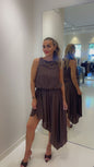 Priscilla dress Brown