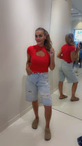 Jaimylee top red