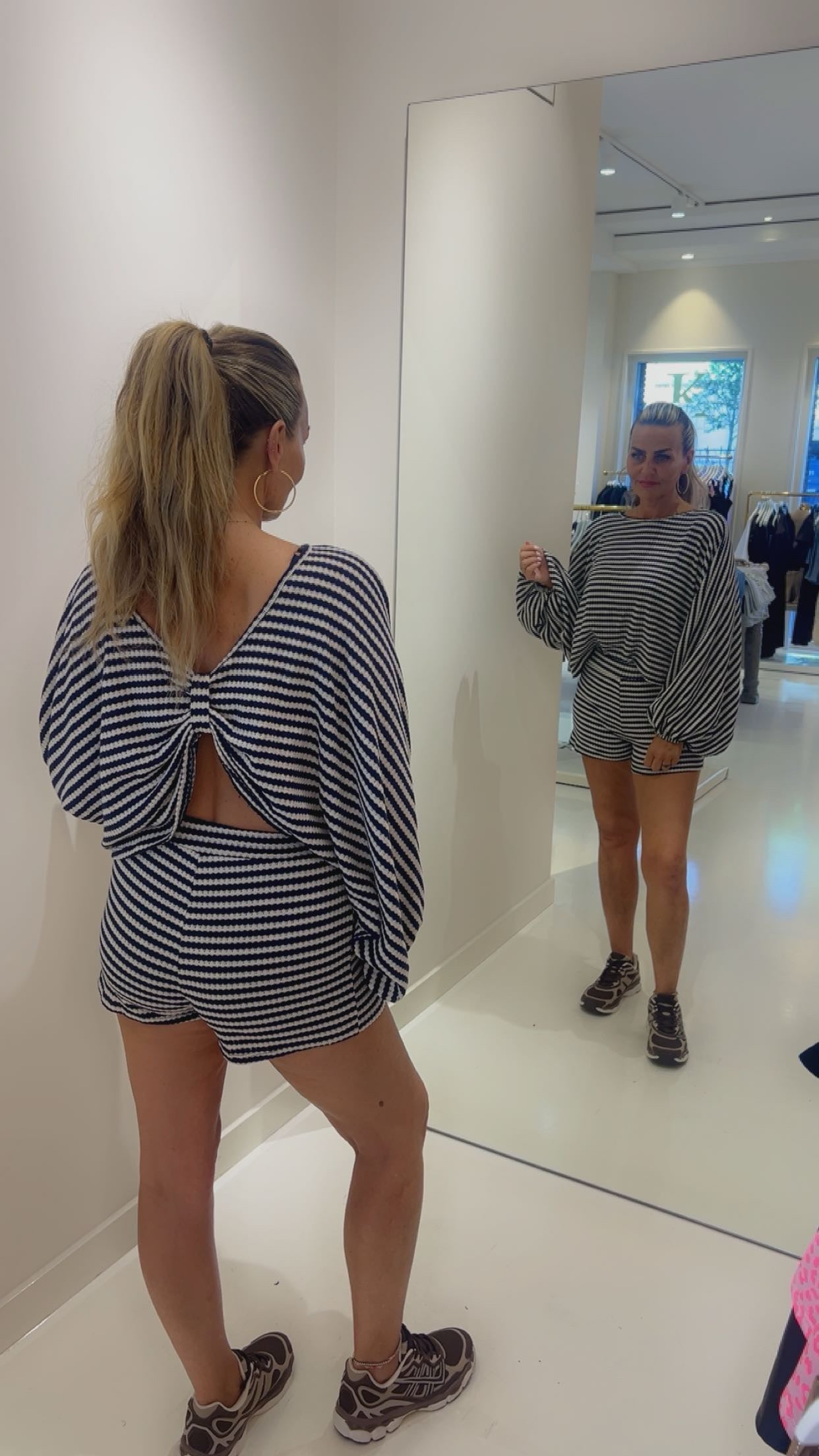 Ellie 2-delige set navy