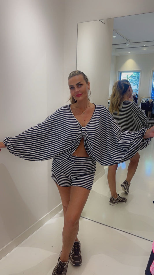 Ellie 2-delige set navy