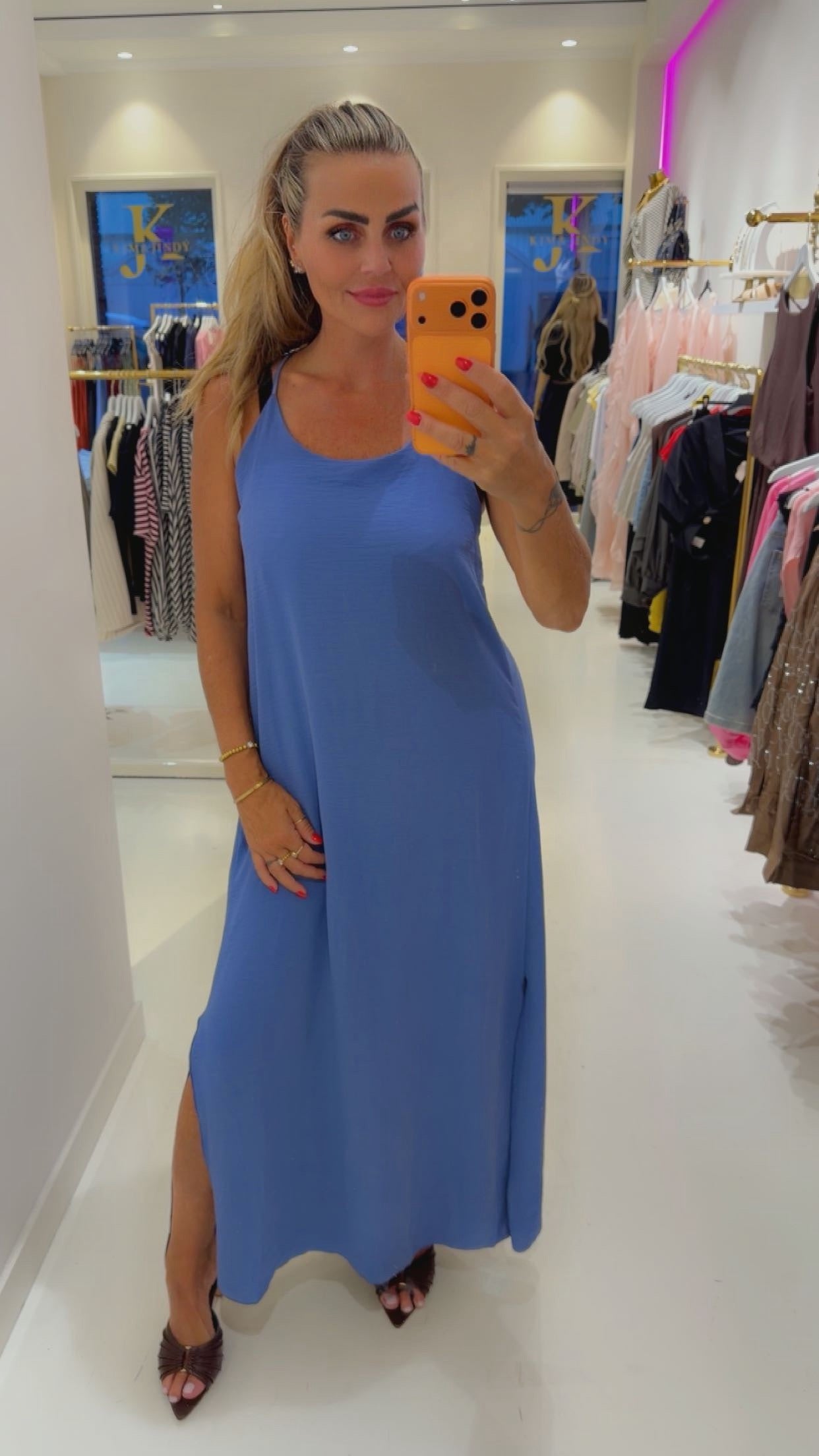 Alice dress blauw