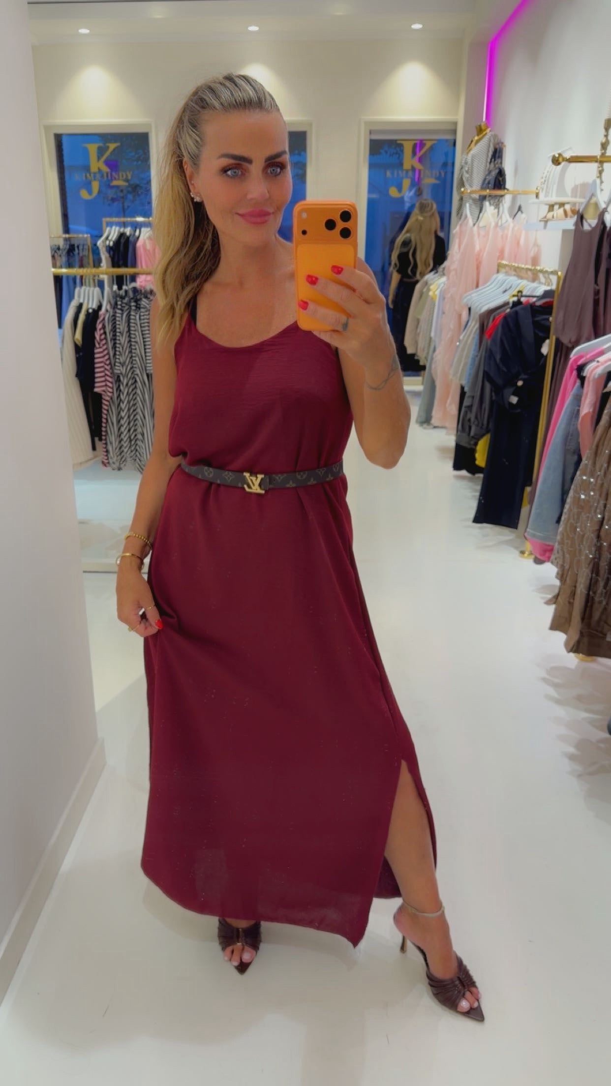 Alice dress Bordeaux