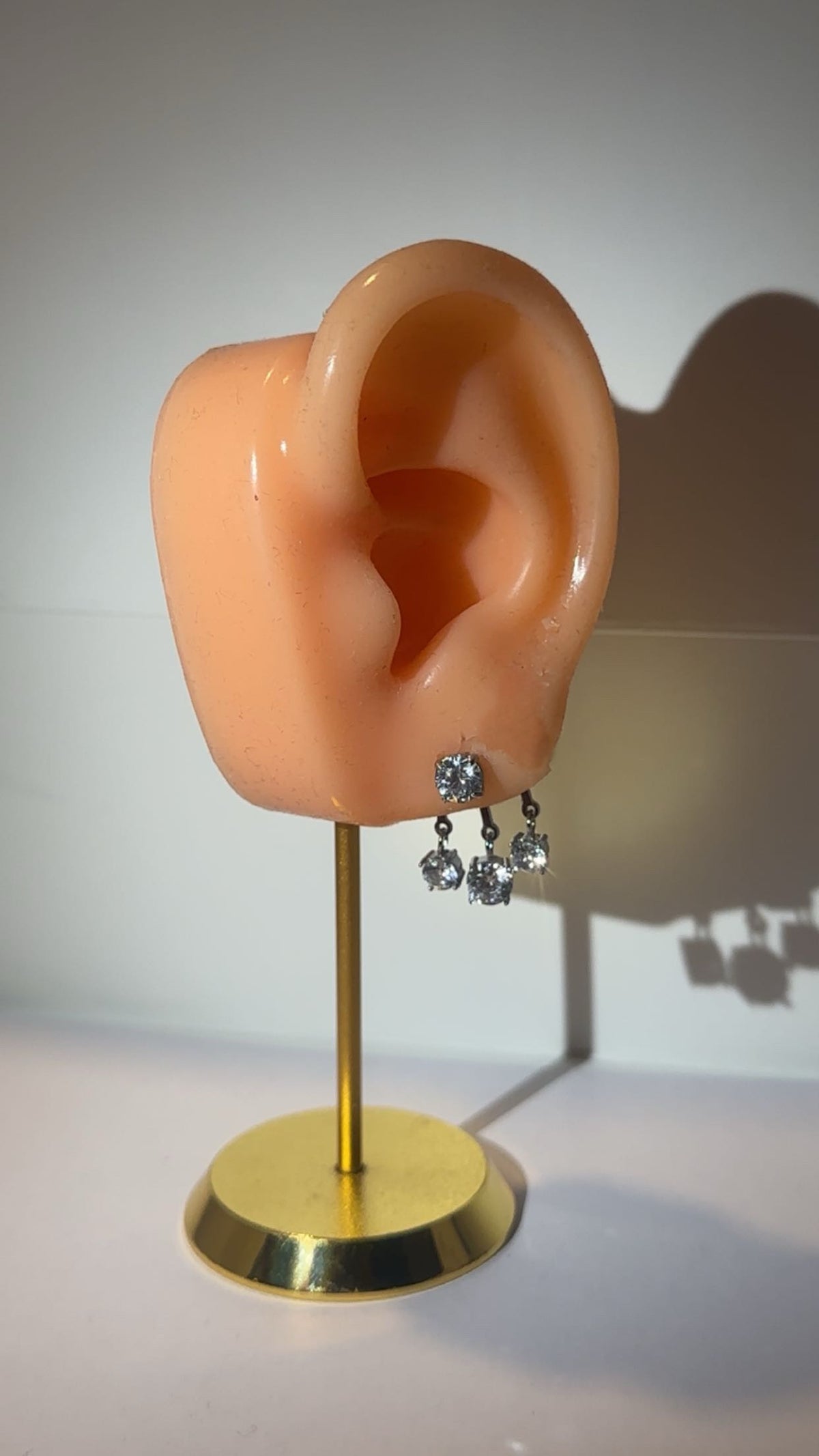 Trippel Earring zilver