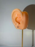 Basic Stone Earring small zilver