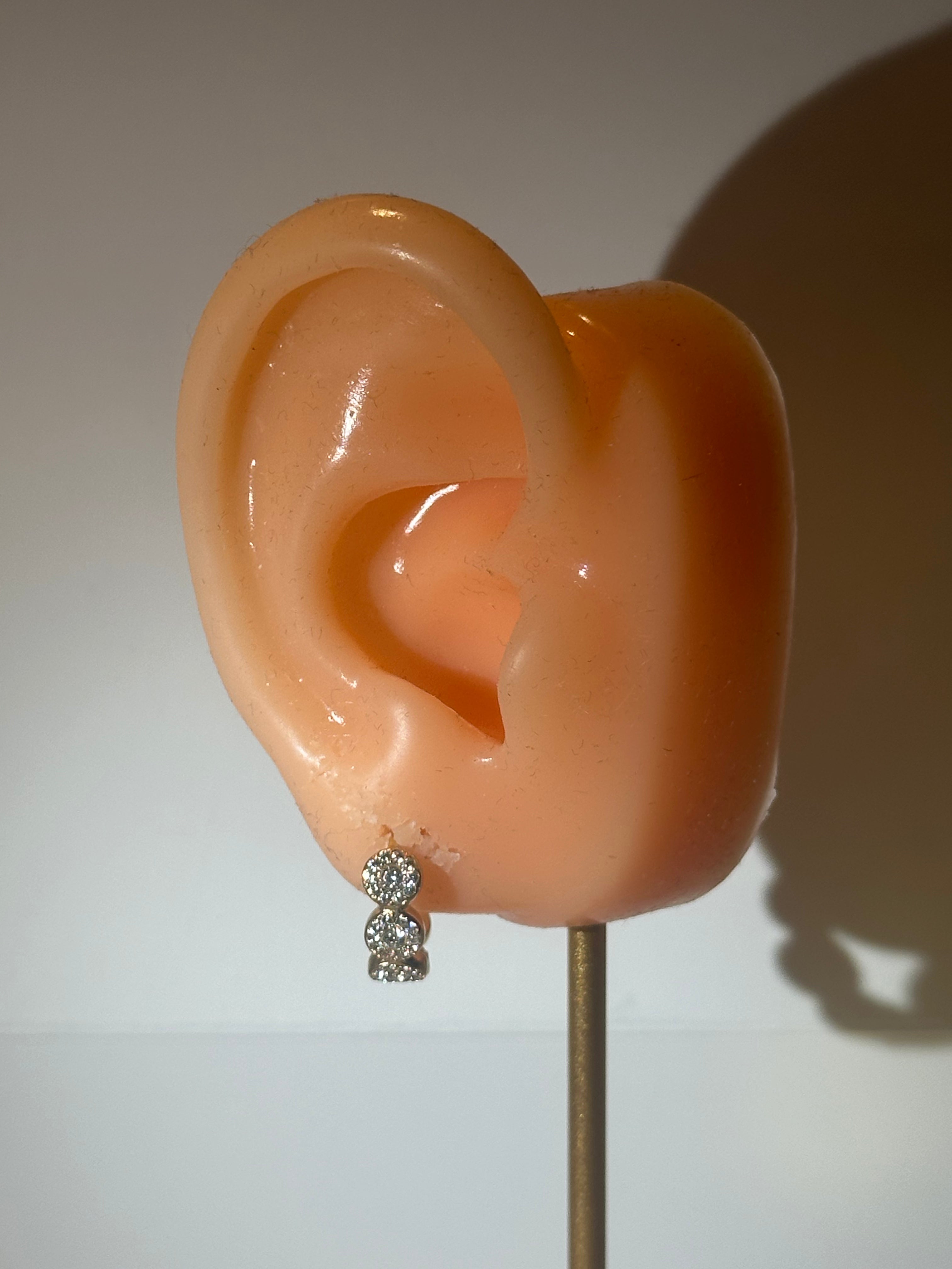 Strass Earring cirkle